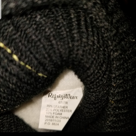 NEW! Refrigiwear Leather dipped mitts sz SMALL - Picture 4 of 6